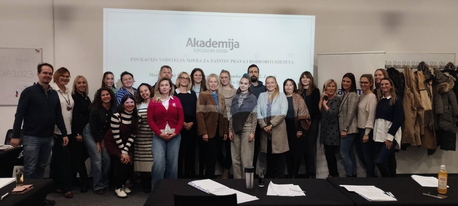 Prvi termin programa usavršavanja na temu „Edukacija voditelja mjera za zaštitu prava i dobrobiti djeteta“