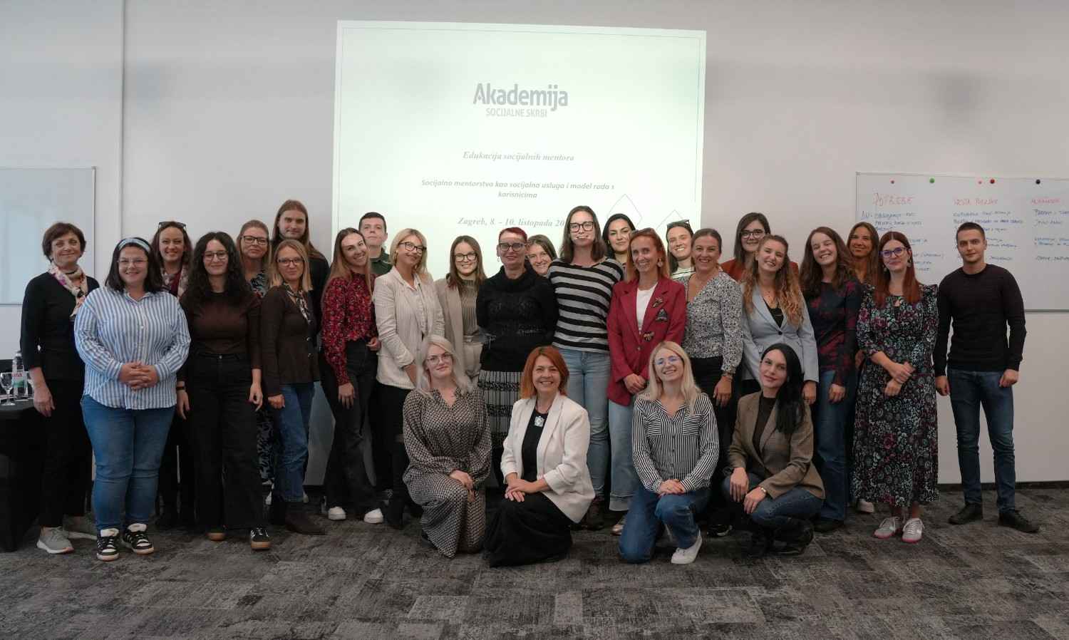 Održan prvi termin programa usavršavanja „Edukacija socijalnih mentora“
