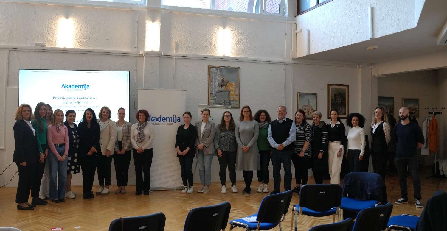 Održan drugi termin programa usavršavanja „Pružanje pomoći i zaštita žrtava trgovanja ljudima“