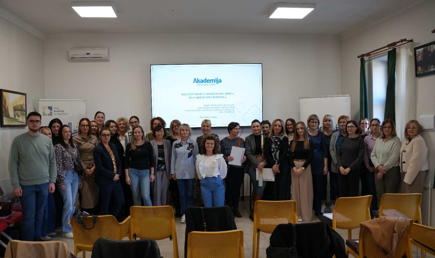 Održan sedmi termin drugog ciklusa radionice „Unaprjeđenje međusobne suradnje i ujednačavanje postupanja vezano za postupke vještačenja za priznavanje prava i naknada u sustavu socijalne skrbi“