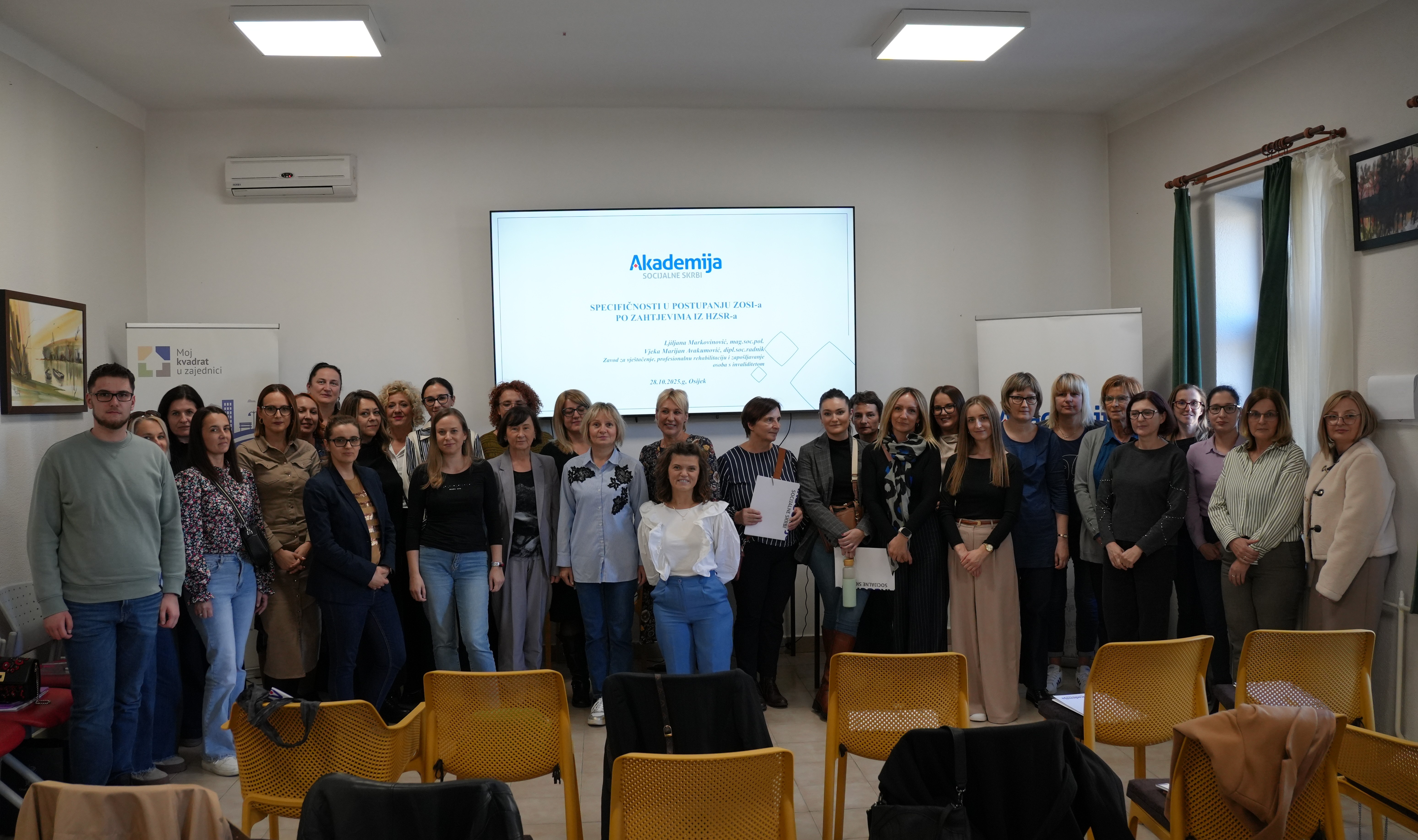 Održan sedmi termin drugog ciklusa radionice „Unaprjeđenje međusobne suradnje i ujednačavanje postupanja vezano za postupke vještačenja za priznavanje prava i naknada u sustavu socijalne skrbi“