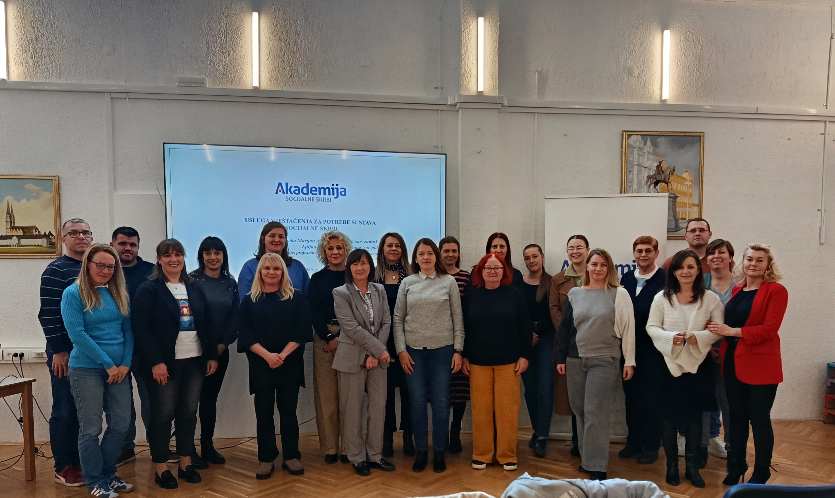 Održan deveti termin drugog ciklusa radionice „Unaprjeđenje međusobne suradnje i ujednačavanje postupanja vezano za postupke vještačenja za priznavanje prava i naknada u sustavu socijalne skrbi“