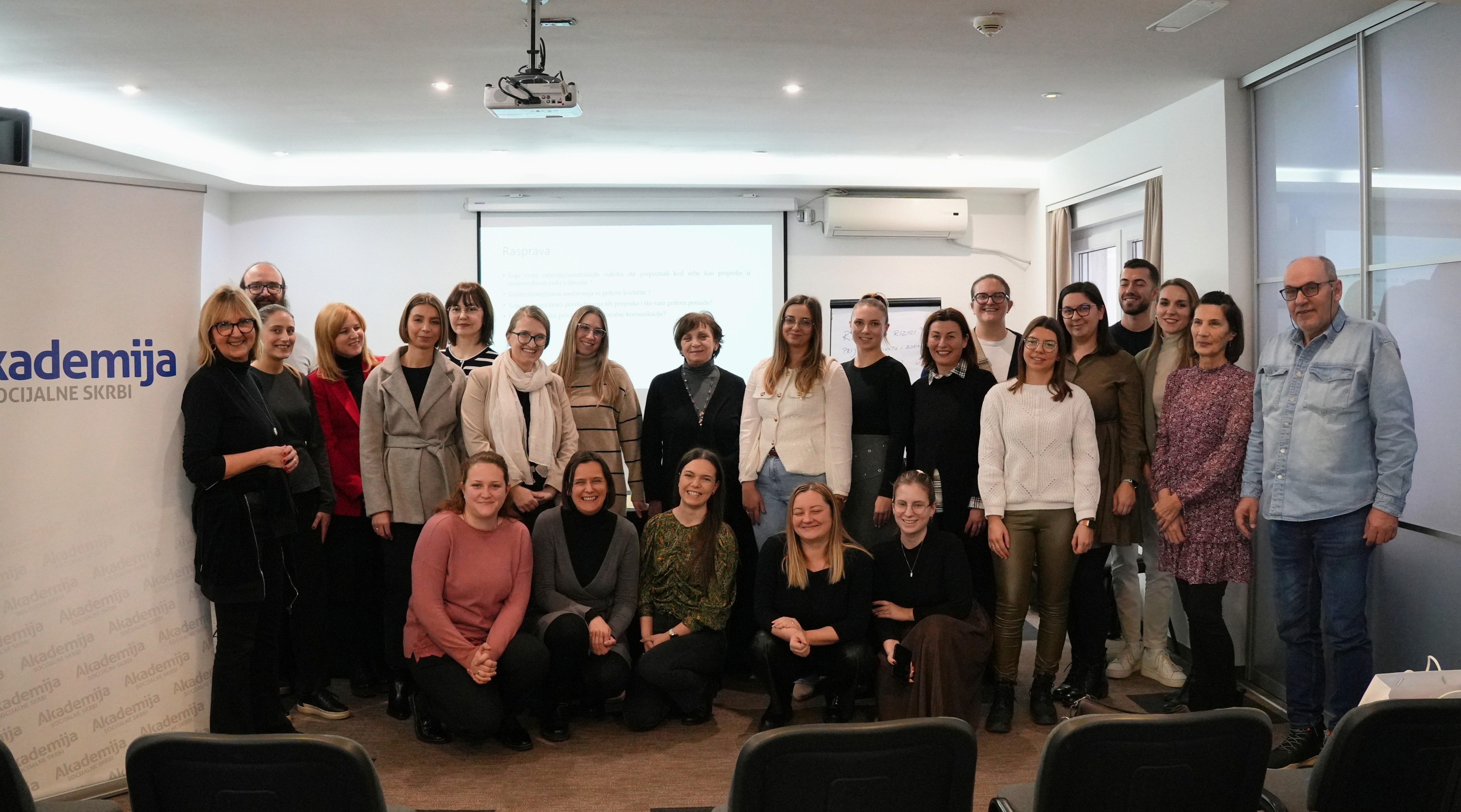 Održan treći termin programa usavršavanja „Procjena dobrobiti djece, mladih i obitelji u riziku i primjena lista za procjenu“