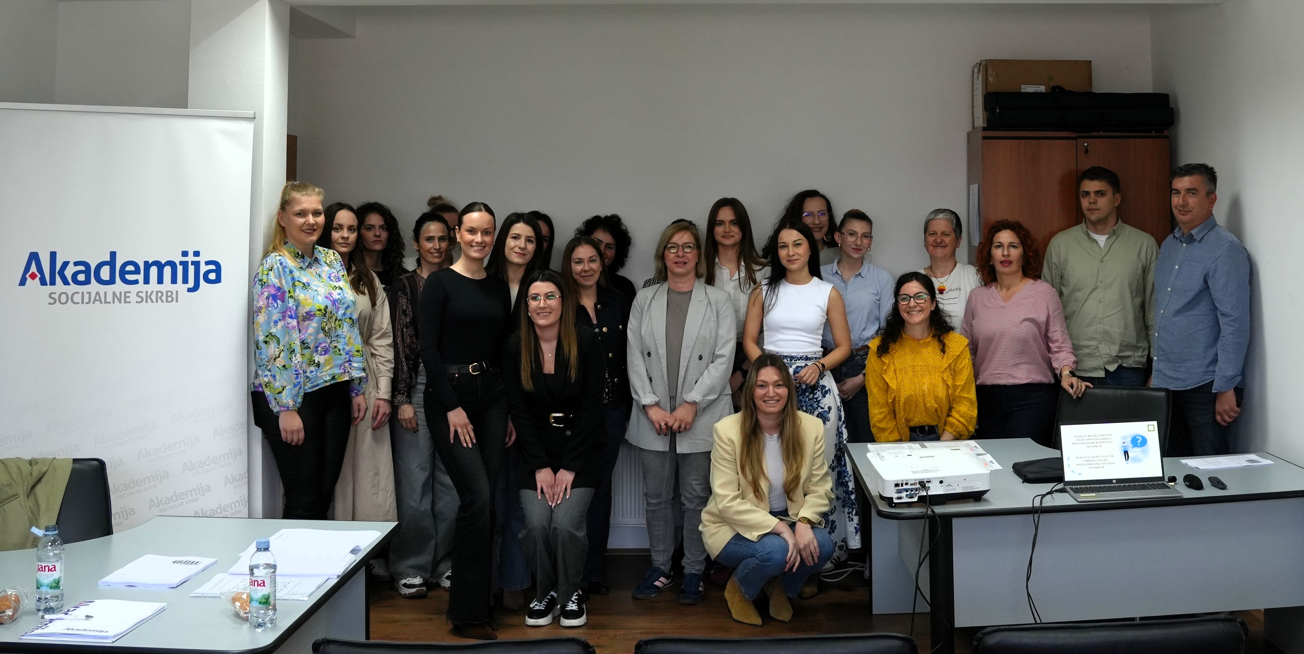 Održan je treći termin programa usavršavanja na temu „Edukacija iz područja ovisnosti i ponašajnih ovisnosti“