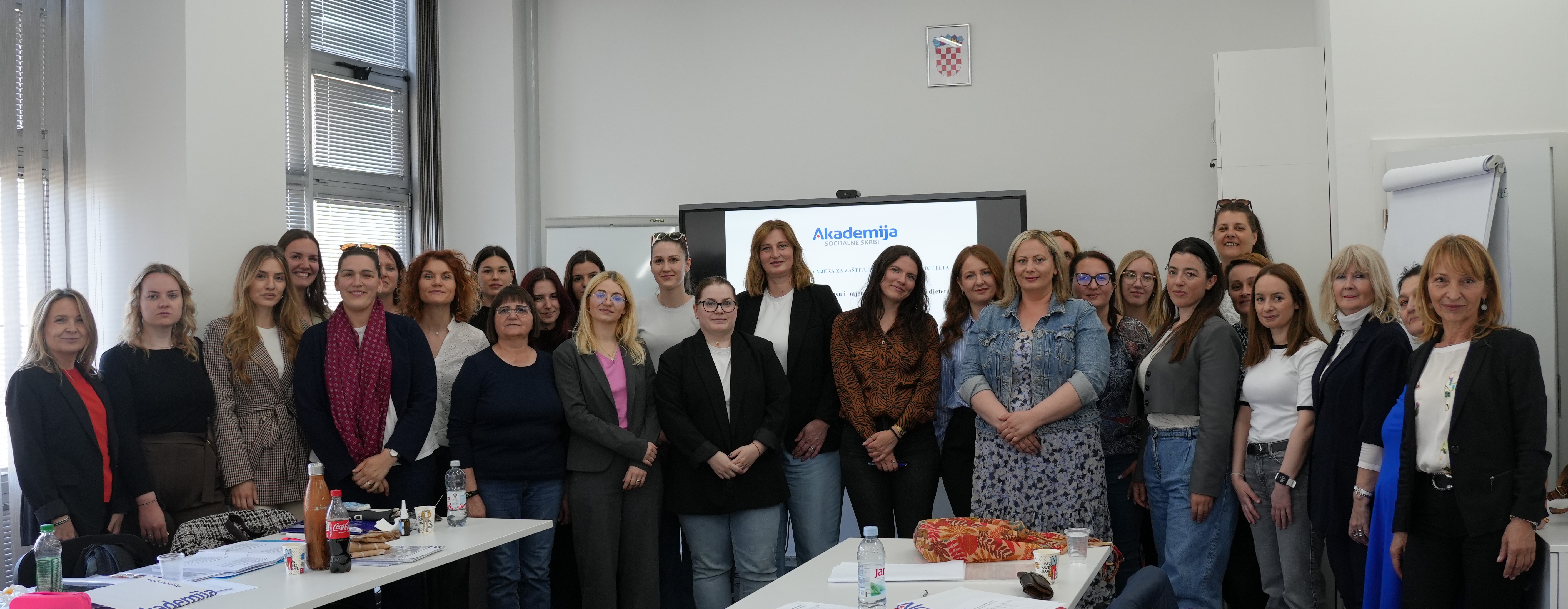 Održan dvadeseti termin programa usavršavanja „Edukacija voditelja mjera za zaštitu prava i dobrobiti djeteta“