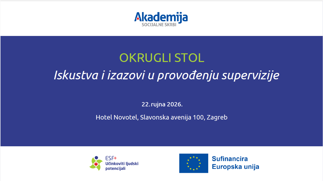 Evaluacija druge godine supervizijskog procesa: Kakvi su rezultati supervizije u sustavu socijalne skrbi?