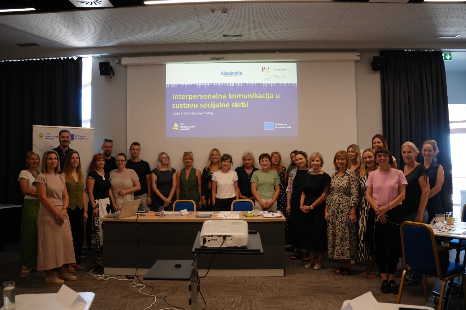 Održan termin programa usavršavanja „Interpersonalna komunikacija u sustavu socijalne skrbi“ u okviru ESF+ projekta